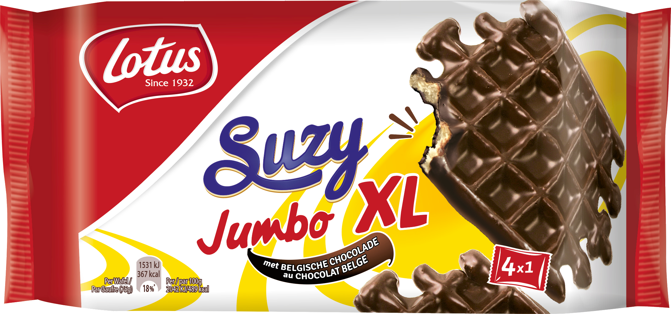 Suzy jumbo XL wafels | Lotus