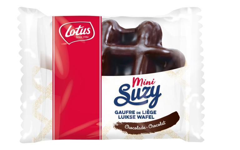 MINI GAUFRE SUZY CHOCOLAT 48 X 1P