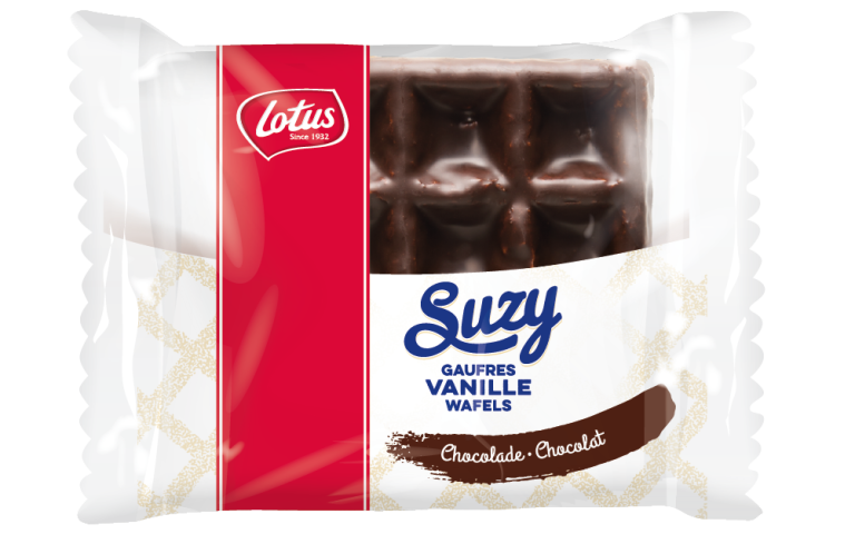 SUZY GAUFRE VANILLE AU CHOCOLAT 40 X 1P