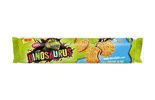 Lotus® Dinosaurus gevuld met melkchocolade 150g 
