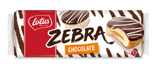 Zebra chocolat 6x1p.